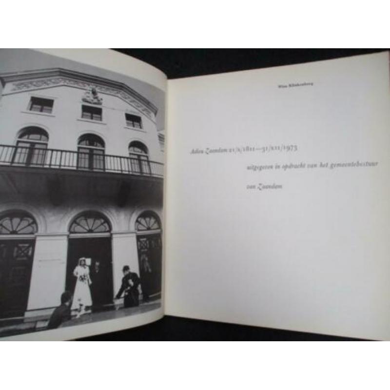 Adieu zaandam 1811 1973, wim klinkenberg uitgegeven in opdra