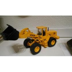 2x JCB 435 Wheel Loader shovel ZX 456B Joal 1/35