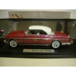 Chrysler Imperial maroon rood 1955 Signature 1:18 KRD