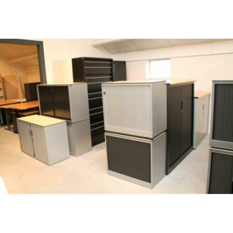Roldeurkasten 90 cm smal archiefkasten
