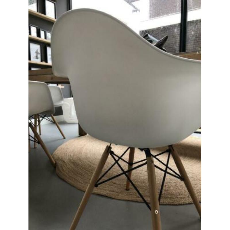 Eames stijl stoelen 4X wit