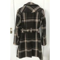 Colours of the world dames coat mantel jas bruin M 38 40