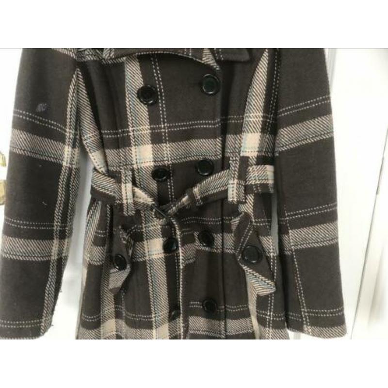 Colours of the world dames coat mantel jas bruin M 38 40
