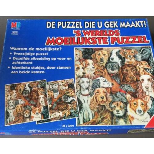MB puzzel Honden