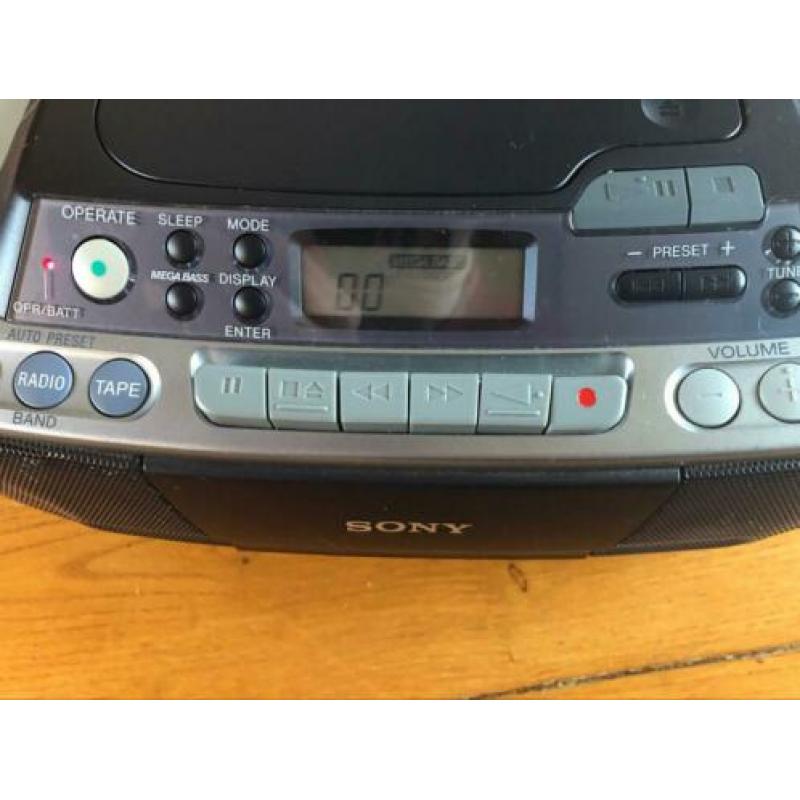 Compact Sony audiosysteem