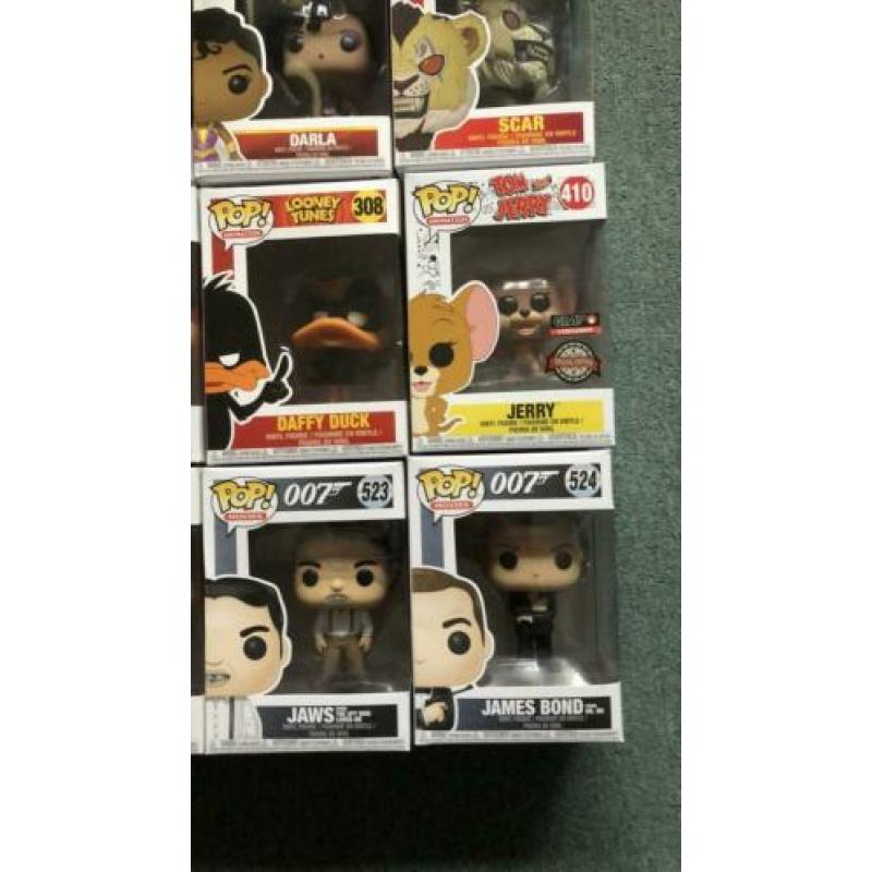 Funko pops - disney/dc/enz - exclusives - 14 stuks