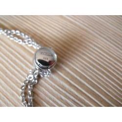 Nieuw Ti Sento lange ketting met witte zirkonia