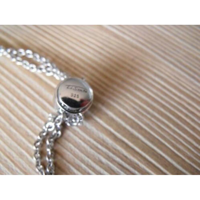 Nieuw Ti Sento lange ketting met witte zirkonia