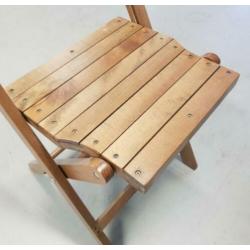 NIEUWE Vintage houten klapstoelen bistro terrasstoelen. 240