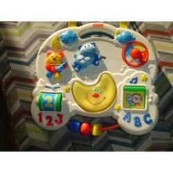kinder box bord van ficher price
