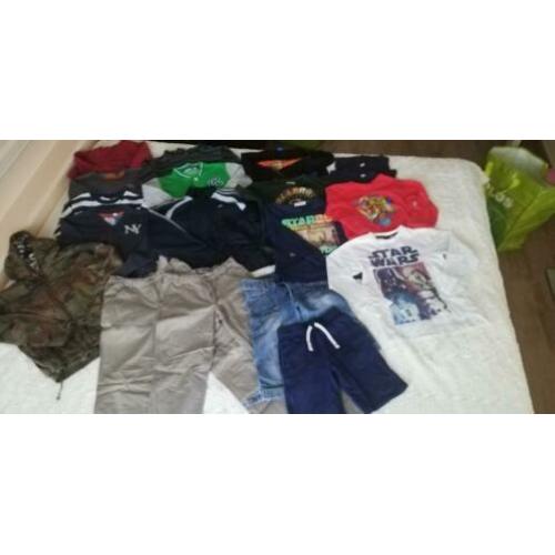 Kledingpakket voor jongen maat 128 t/m 140