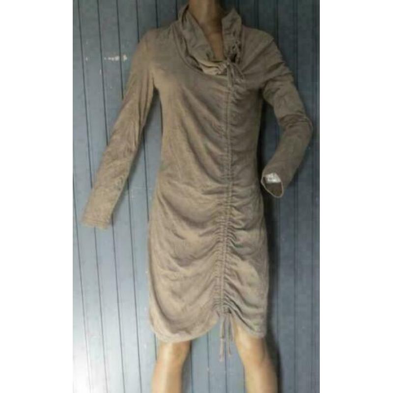 Silver Rooz bruine jurk maat M maat 38