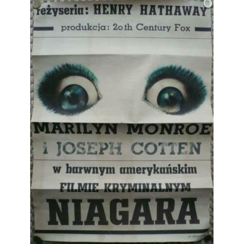 filmaffiche Marilyn Monroe Niagara