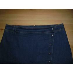 M&S spijkerrok jeansrok maat 50 / 52. zgan!'