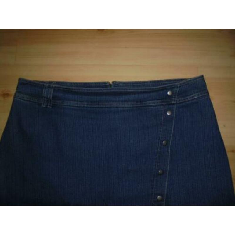 M&S spijkerrok jeansrok maat 50 / 52. zgan!'