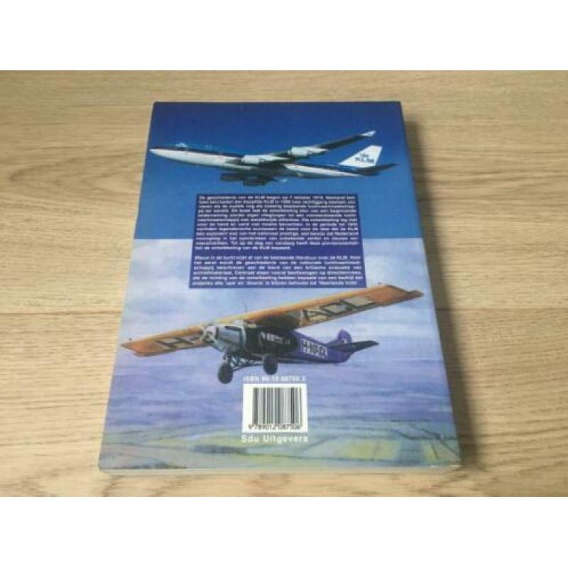Boek Blauw in de lucht KLM 1919-1999 luchtvaart vliegtuigen