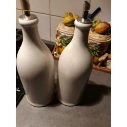 Olie/ azijn keuken servies