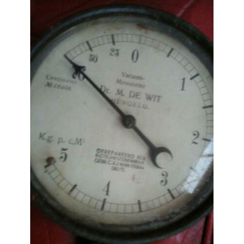 Oude manometers