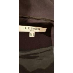 L.k. Bennett rok - maat 38 - zakelijke kokerrok donkerblauw