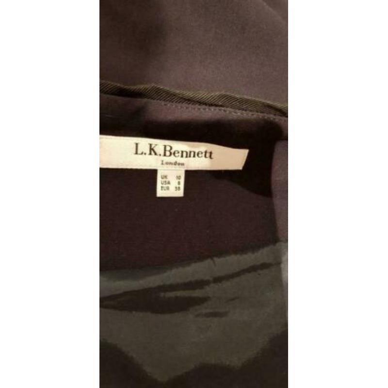 L.k. Bennett rok - maat 38 - zakelijke kokerrok donkerblauw