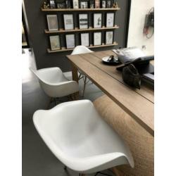 Eames stijl stoelen 4X wit
