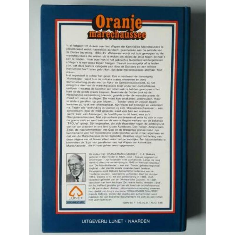 Boek Oranje Marechaussee