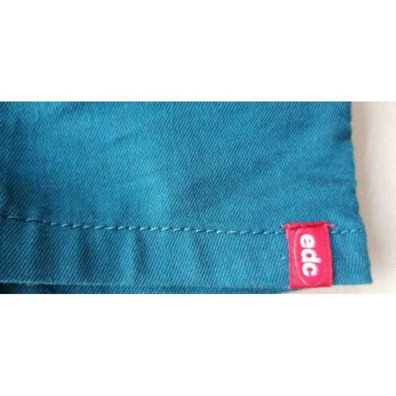 Petrol blauwe skinny jeans van EDC Esprit