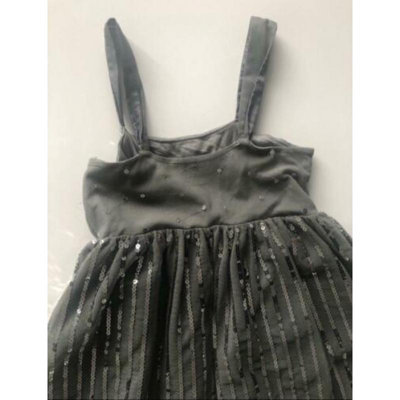 Jurk grijs van H&M maat 134/140
