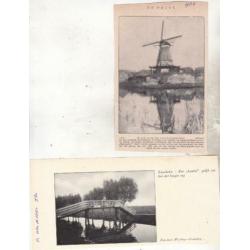 Montfoort en Linschoten (Utr.) - oude knipsels.