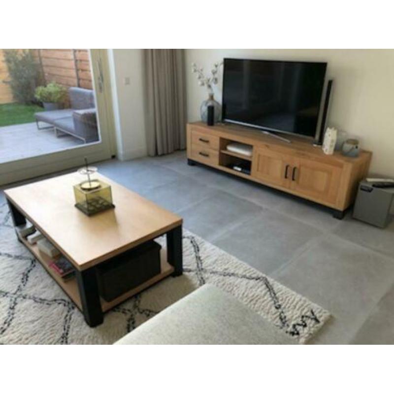 Tv dressoir en salontafel - De Bommel Meubelen - zgan