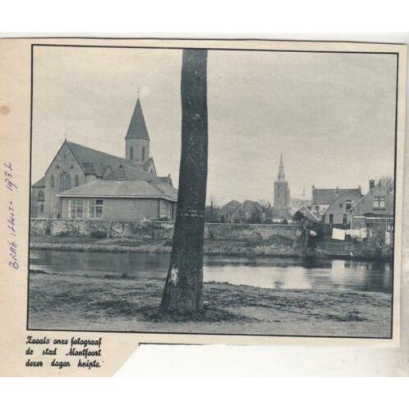 Montfoort en Linschoten (Utr.) - oude knipsels.