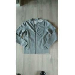 Esprit heren vest grijs. Mt. S. NIEUW!