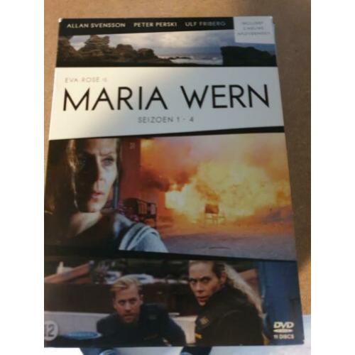 Maria Wern dvd box set, Zweeds crimi/detective