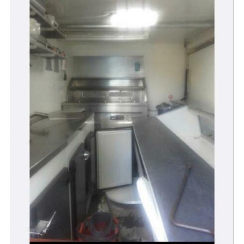 Aanhanger Oliebollen of frituur wagen