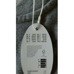 Esprit heren vest grijs. Mt. S. NIEUW!