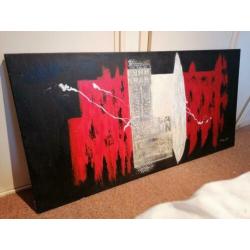 Abstract schilderij. Eye catcher!
