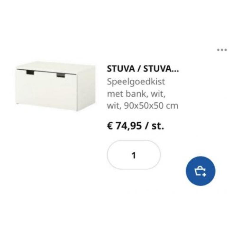 Stuva Ikea speelgoedkist