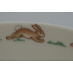 Mooi groot diner bord van Royal Doulton/ Bunnykins.