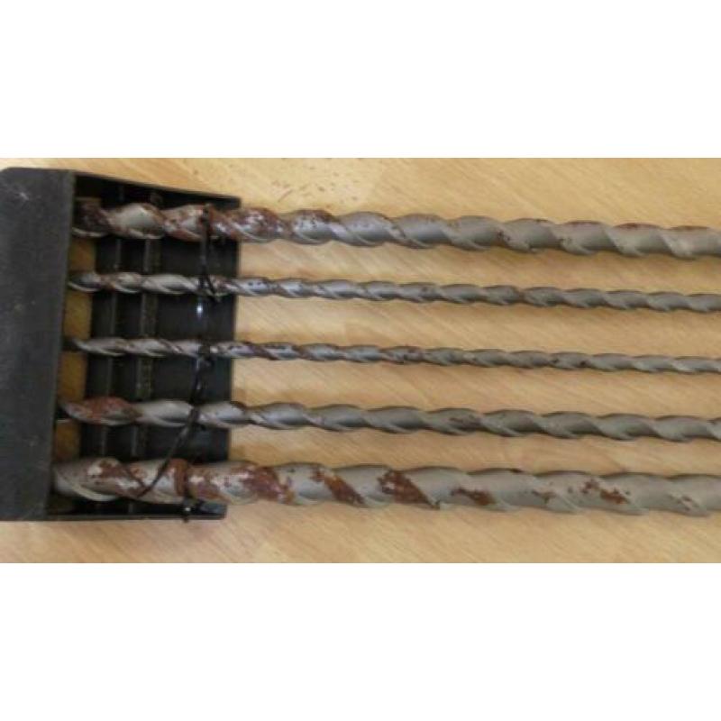 Parkside steenboor - set 60 cm, nieuw
