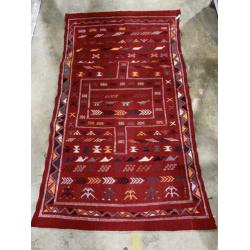 Hele grote vintage Kelim - Wandkleed - Tapijt