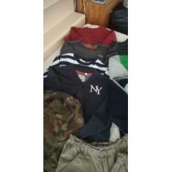 Kledingpakket voor jongen maat 128 t/m 140