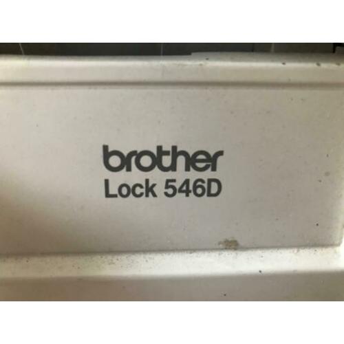 Brother lockmachine 546D plus garen
