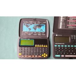 Data -cal -dialer -radio -organizers 6 stuks