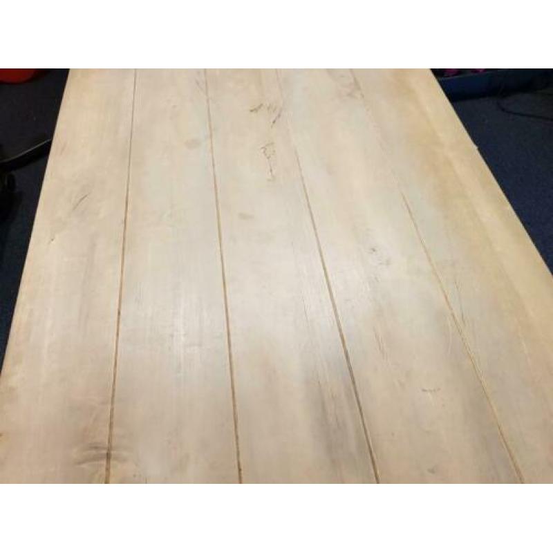 Eettafel grijs 180 bij 90 cm