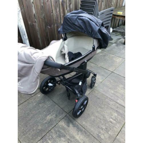 Quinny moodd reiswieg kinderwagen taupe