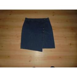 M&S spijkerrok jeansrok maat 50 / 52. zgan!'