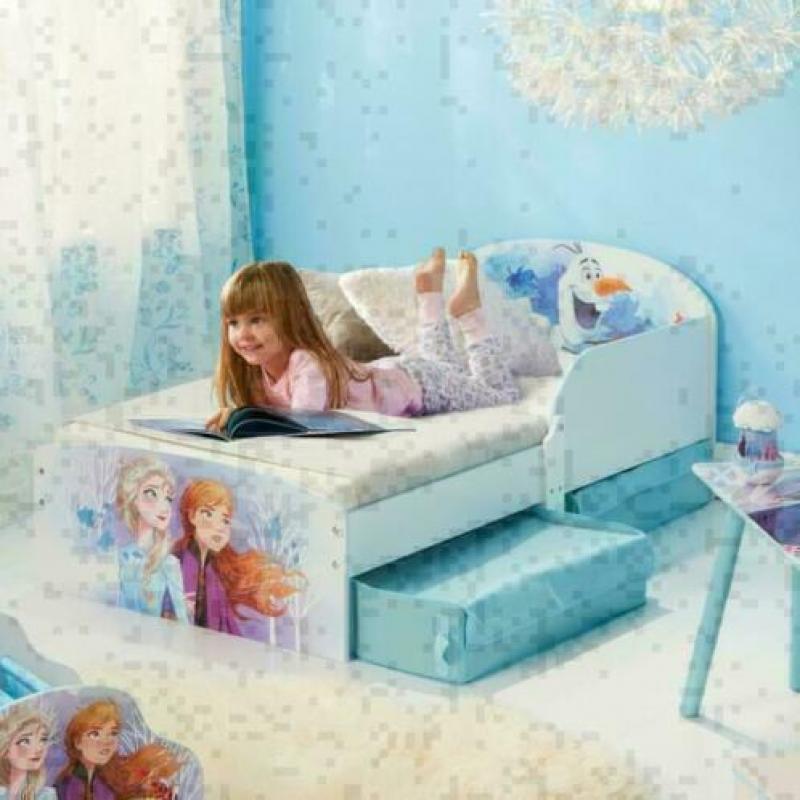 Disney Frozen2 Peuterbed met laden - Gratis Verzending