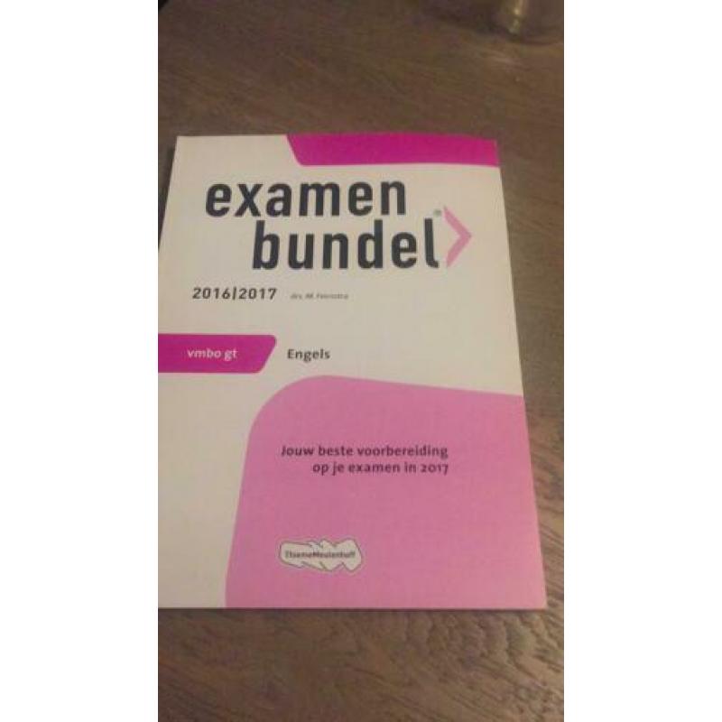 Examenbundel VMBO GT Engels