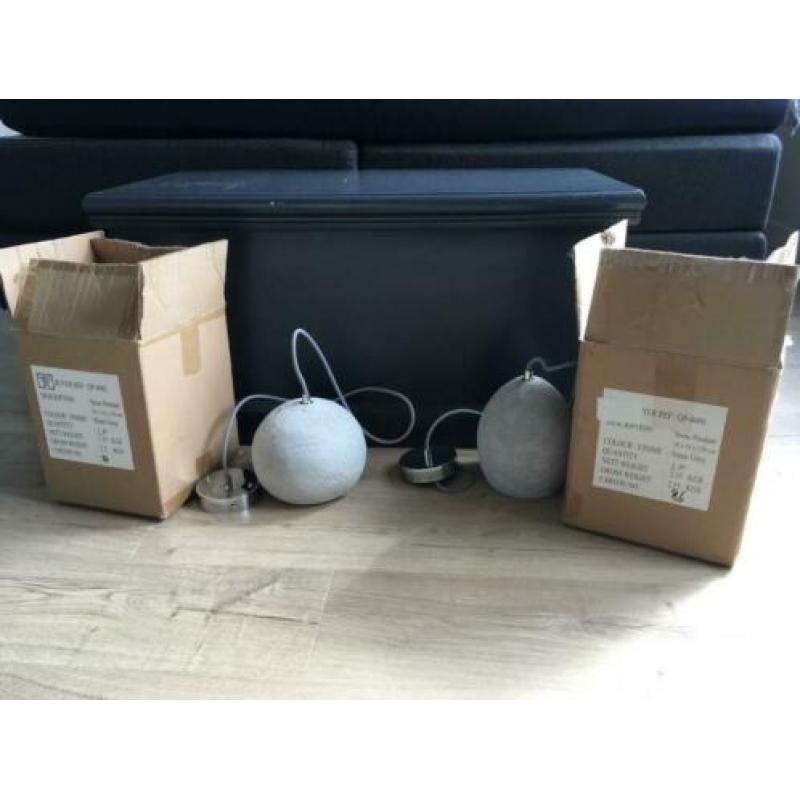 Twee nieuwe hanglampen