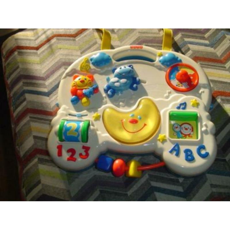 kinder box bord van ficher price
